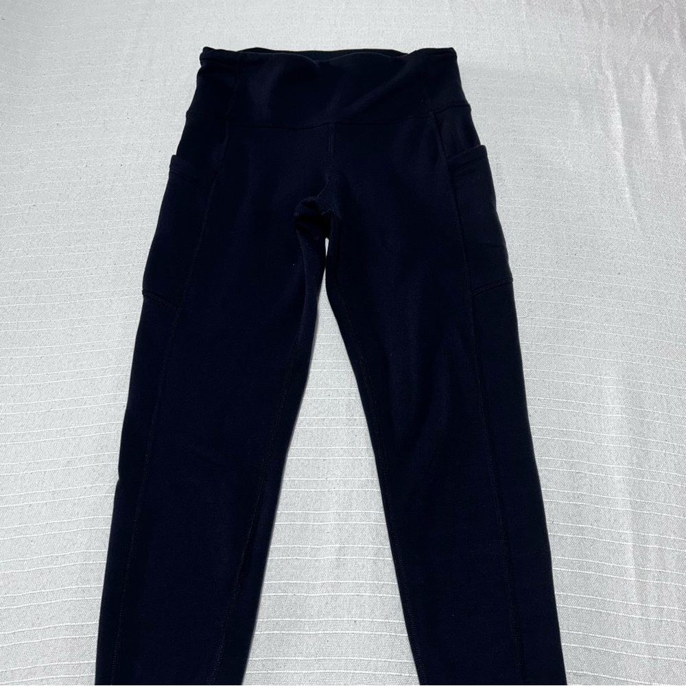 Athleta Altitude Stash Tight in Polartec Power Stretch Small